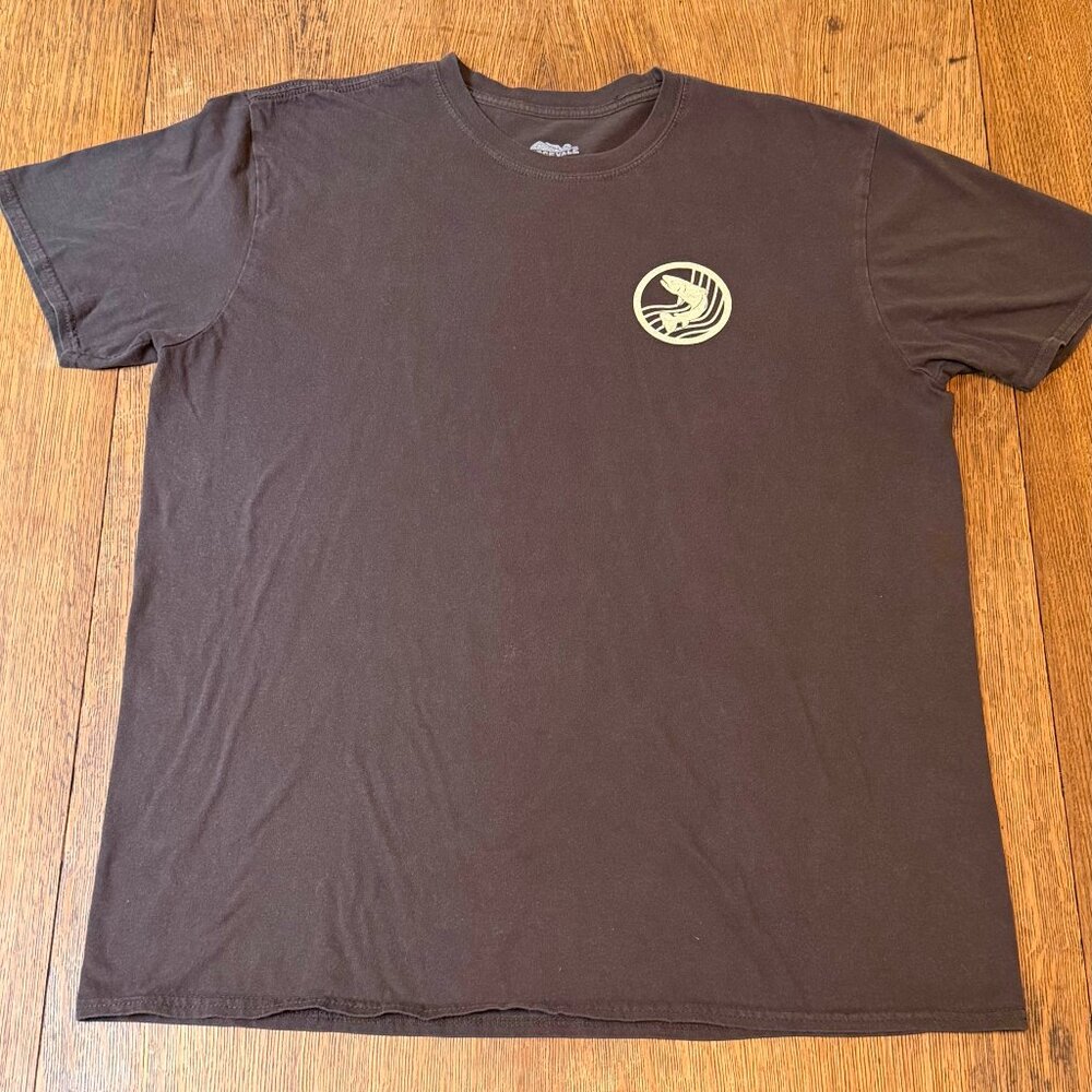 Edgevale Field & Flow Men's T-Shirt - XL, Brown